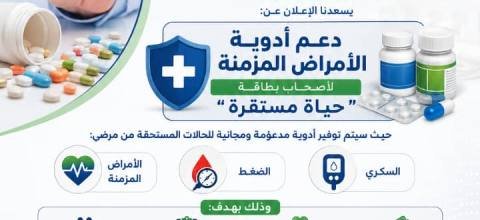 دعم أدوية الأمراض المزمنة